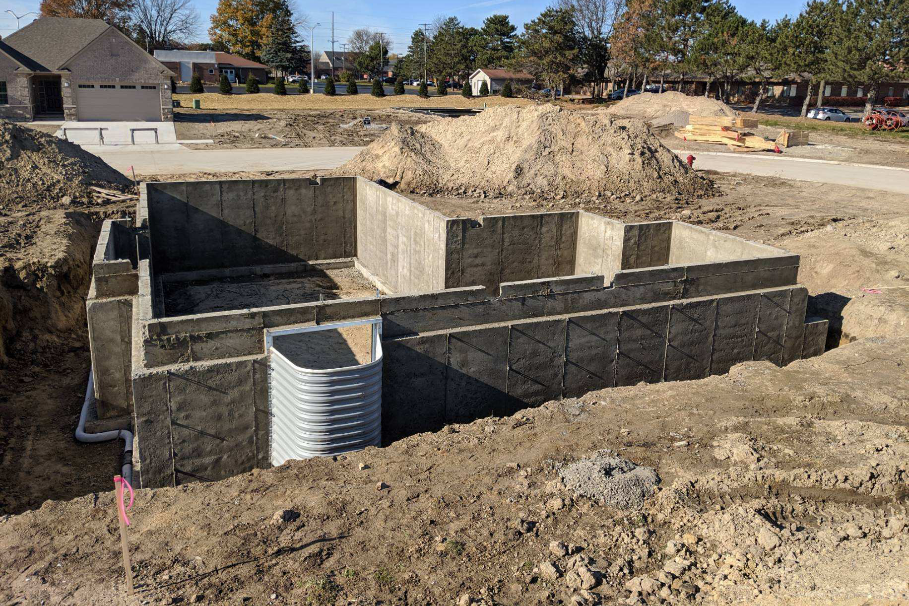 Full Basement Foundation