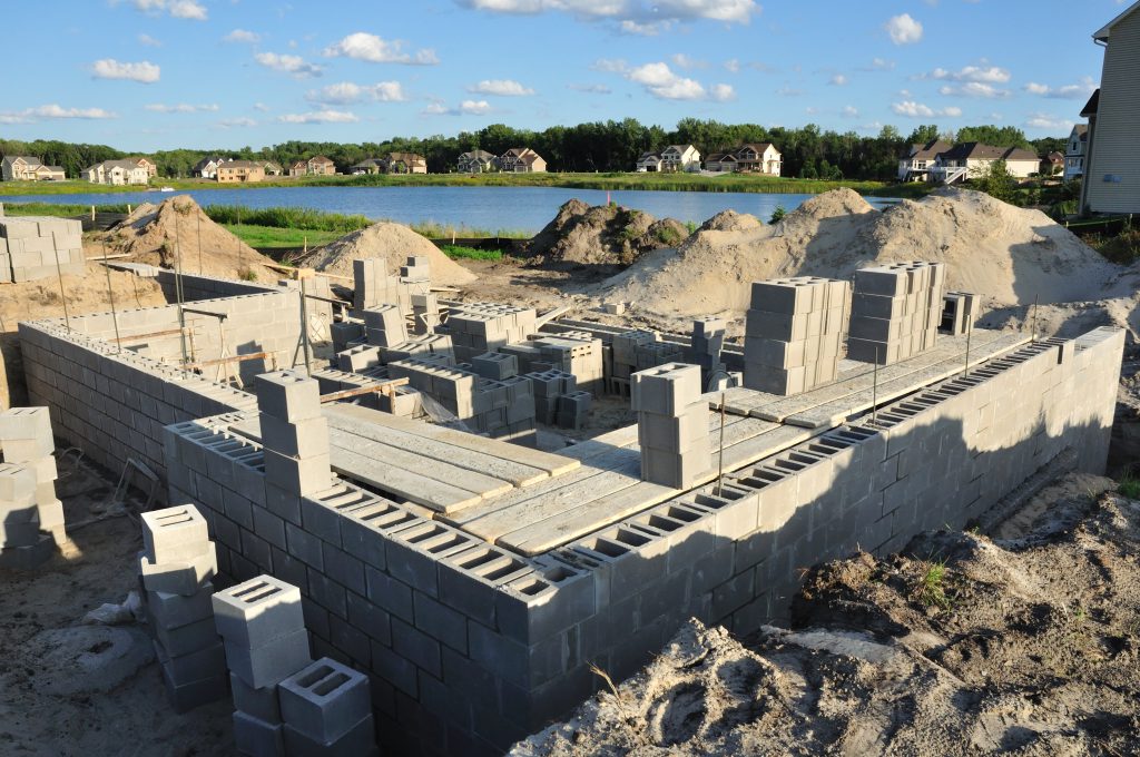 Poured Concrete vs. Concrete Blocks Rock Foundations